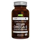 Igennus Vegan Omega-3 Natural Triglyceride Algen Oil, DHA & EPA Fatty Acid Supplement, 180 Kleine Softgels met Astaxanthine, Gemakkelijk doorslikken, Pure & Sustainable, 90 porties