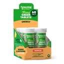 Verbazingwekkend Gras Fizzy Groene Tabletten Energie Tropisch: Groen + Groene Thee Cafeïne, Watersmaak Tablet met Antioxidanten, 60 Tellen