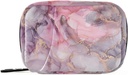 Pink Marble Texture Pill Box 7 Dag pil geval reis pil Organisator tas met rits draagbare Wekelijkse Vitamine Medicine supplement houder Pouch Bag