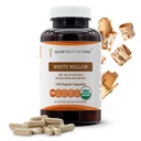 Geheimen van de Stam Witte Wilg Capsules 800 mg USDA Biologische Witte Wilg (Salix Alba) Gedroogde Bast (120 capsules)
