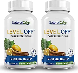 Natural Cure Labs Level Off Anti Spike Formula Glutensupplement 