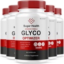 (5 Pack) SugarHealth Glyco Optimizer - Official SugarHealthy Premium Supplement Pills, All Natural SugarHealth Advanced Formula Glyco Support Wellness & Overal Health Review, 300 Capsules For 5 Months