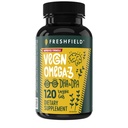 Vegan Omega 3 DHA: Algae Oil, Most Reviewed, Carrageenan Free, Tested, No Heavy Metals, Fish Oil Alt, Plant Based Omega. Supports Heart, Brain, Joint Health w/DPA