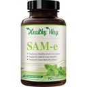 Gezonde Way 500mg SAM-e Supplement - Hoge sterkte 500mg S-Adenosyl-L-Methionine Capsules voor Gewrichtshersen Lever en Goede Ondersteuning - Niet GMO Hoge Absorptie Zelfde Supplement (90 Servings)