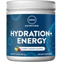MRM Nutrition Hydration + Energy Electrolyte Powder - 30 Servings | 150mg Natural Caffeine, L-Theanine, Lion's Mane, Acetyl L-Carnitine, Sodium & Potassium for Adults, Sugar Free Cherry Limeade