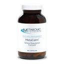 Metabole onderhoud MetaCalm - GABA L-Theanine supplement voor kalmte, slaap en stress ondersteuning, vitamine B6, actieve folaat, Magnesium & 5-HTP Complex voor volwassenen, mannen en vrouwen - 90 capsules