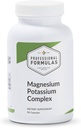 Professionele Formules Magnesium Kalium Complex .Highly Absorbable Magnesium (Malate & Citrate) en Kalium Citraat Ondersteunt Gezonde Spier, Zenuw, Hart, en Elektrolyte Balance 90 Capsules