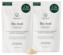 Adapt Naturals Colostrum Supplement with Lactoferrin & Beta-Glucan, Bio-Avail Grass Fed Bovine Colostrum Powder for Gut Health, Immune Support & Vitality | Non-GMO, 2500mg, Unflavored - 60 Days Supply