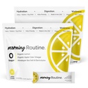 ROUTINE Morning Daily Hydration | Electrolyte Powder Packets | Lemon, Apple Cider Vinegar & Sea Salt Drink Mix | Sugar-Free, Keto & Paleo-Friendly | 3rd-Party Tested Electrolyte Drink Mix, 60 Sticks