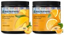 KEY NUTRIENTS Electrolytes Powder Bundle, Tropical Peach Mango 90 Servings Jar + Tangy Orange 90 Servings Jar, Sugar Free Hydration Drink Mix with Vitamins & Minerals, No Calories