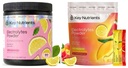 KEY NUTRIENTS Electrolytes Powder Bundle, Sweet Pink Lemonade 90 Servings Jar + Variety Pack 20 Count Packets, Sugar Free Hydration Travel Drink Mix with Vitamins & Minerals, No Calories