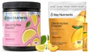KEY NUTRIENTS Electrolytes Powder Bundle, Sweet Pink Lemonade 90 Servings Jar + Tropical Peach Mango 20 Count Packets, Sugar Free Hydration Travel Drink Mix with Vitamins & Minerals, No Calories