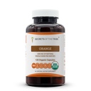 Secrets of the Tribe Orange USDA Organic Capsules | Certified Organic Vegetarian Capsules, Herbal Dietary Supplement | Citrus sinensis Dried Peel (120 Count)