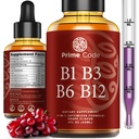Prime Code Liquid Vitamin B1 Drops with Vitamin B3 B6 & B12 