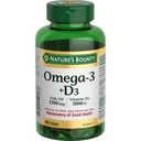 Omega-3 + D3 Visolie 1200mg / Vitamine D3 1000IE 90 softgels