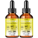(2 Pack) Vital Drops, VitalDrops Liquid Supplement Balance Shape Curves Natural Wellness Loss Support Formula Vitamin Maximum Energy Pre Workout Booster Healthy Digestion Sexy Slim Body Sculpt (4 oz)