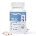 FIQ - Mag IQ Glycinate - Magnesium Bisglycinate chelate TRAACS - High Absorptie Magnesium Glycinate Supplement - Slaap, Dagelijkse Energie, & Bone Wellness - 60 Capsules