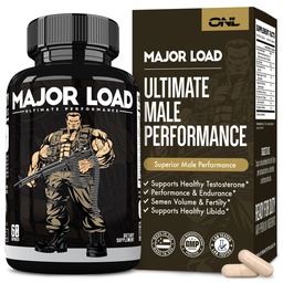 Testosteron Booster voor mannen - Testosteron Supplement met geile geitenkruid, Maca Root, & Tribulus Terrestris - Tongkat Ali Men's Energy, Uithoudingsvermogen en sterkte - Test Booster 60 Capsules