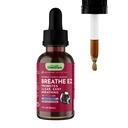 Dieren Essentials ademen EZ voor honden en katten - Pet Respiratory Support Supplement, helder en gemakkelijk ademen, gezonde ademhaling, kruidenformule - 2 Fl Oz
