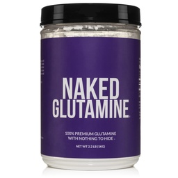 Pure L-Glutamine Made in The USA - 200 Servings - 1.000g, 2.2lb Bulk, Vegan, Non-GMO, Gluten en Sojavrij. Minimaliseer Spierverdeling en Verbeter eiwitsynthese. Geen additieven