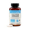 NatureWise Calcium Citrate 300mg Capsules - Supplement for Bone Health - Easy to Digest & Well-Absorb - Vegan, Non-GMO, Gluten-Free - 60 Capsules[30-Day Supply]
