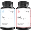 Zink, Magnesium & Vitamine B6 + NAC Bundle Supplement 