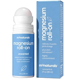High Absorption Topical Magnesium Roll on for Kids & Adults (3 Fl Oz)