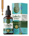 HERBAMAMA Lobelia Tinctuur - Vegan Lobelia Leaf Extract voor Lung Detox & Cleanse - Respiratory Long Support Drops - Non-GMO, Alcohol & Sugar-Free Respiratory Support Supplement