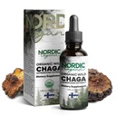 Chaga Organic Mushroom Extract - Next-Gen Ultrasound Extraction, Wild Harvested in Arctic Finland, 100% Fruiting Body, Ultra Potent Tincture for Immune, DNA & Gut Health Support, USDA Certified, 50ml