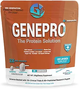 Genepro Medical Grade Protein Powder - Netto Gewicht 453,5 Gram - 30 Servers