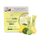 Belle HydroBelle Electrolyte Powder Drink Mix, Lemon Lime, Sugar Free Hydration Packets Made with Coconut Water and Electrolytes, Vegan, Keto, and Dairy Free, Travel Friendly, 32 Count