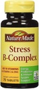 Nature Made Stress B-complex Dieetsupplement Tabletten met vitamine C & zink 75 ea (verpakking van 6)