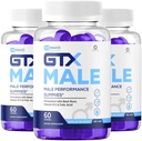 (3 Pack) GTXMale Gummies - Official GTXMaleGummies Advanced Premium Formula Support Maximum Strength, All Natural Ingredients Vitamins for Overall Health & Wellness Reviews, 180 Gummies for 3 Months