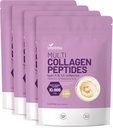 VivoNu Multi Collageen Peptides Powder, 16 Oz Gehydrolyseerde Proteïne Peptides 