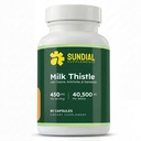 Milk Thistle Complex 450mg | Silymarin 144mg with Alpha GPC Choline, Artichoke Leaf Extract & Dandelion 10:1 Extract | 90 Vegan Capsules | 90-Day Supply