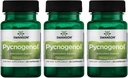 Swanson Pycnogenol 100 Milligrammen 30 Capsules 3 Verpakking