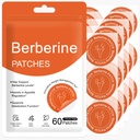 GLPLUS-1 Berberine Patches with L Glutamine, Chromium, Pomegranate and Cinnamon to Multiple Body Parts - 8X Advanced Bioavailable Formula Suitable for Men & Women-60Pcs