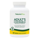 NaturesPlus Adult's Chewable - 60 Tablets, Exotic Red Berry Flavor - Multivitamin & Mineral - Vegetarian, Gluten Free - 60 Servings