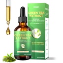 Green Tea 20:1 Extract 50% EGCG Natural Weight Goals Liquid Drops for Women, Supports Gut Health, Curb Cravings Activate & Hunger Balance, Level Up, Antioxidants&Digestion,