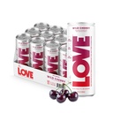 Be LOVE™ Electrolyte Drink – Still & Non-Carbonated, Subtle Hint of Flavor – Zero Sugar, Zero Calories, Zero Caffeine – Preservative Free – Sodium, Magnesium & Potassium for Daily Hydration – Non-GMO, Vegan – 12 fl oz (Pack of 12, Wild Cherry)