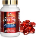 Antarctisch Krill Oil Dieetsupplement (500 mg, 60 Softgels)