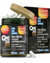 Sea Moss Shilajit Ashwagandha Energy Herbal Complex Supplement 90 Caps