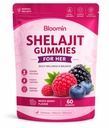 Bloomin Shilajit Gummies for Women, 60 Gummies | Women’s Daily Wellness Gummies, Mixed Berry Flavor