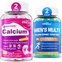 Sugar Free Calcium Gummies 120 Count + Mens Multivitamin Gummies 120 Count