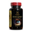 Vision Support - Vision Supplements, Eye Vitamin Ingredients, Bilberry Extract, Taurine Supplement, Immune Support Adults - 1 Bottle