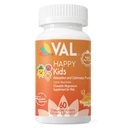 VAL Magnesium voor kinderen Hoge absorptie Magnesium voor Kalm, Ontspannen & Focus & Mg Glycinate, Citrate & Taurate met vitamine B6, D & C 