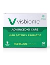 Visbiome® Advanced GI Care - High Potency Probiotic 450 Billion Strength - 30 Packets Unflavored Powder - Original De Simone Formulatie - Cold in Recyclable Cooler met Temperatuurmonitor.