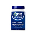 One Planet Nutrition Nano Triphala 250 mg Veggie Capsules (120 Servings), Extracts of 3 Fruits, Nano for Enhanced Absorption, Supports Digestive System & Gut Health, Non-GMO, Vegan, Gluten Free
