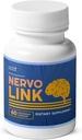 Nervolink - 100% Natural Supplement for Nerve-Support & Energy Boost, with Reishi, Shiitake, and Lion