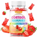 softbear Cortisol Supplements for Women & Men, Strawberry Flavor 60 Count | 6-IN 1 Cortisol Gummies with Ashwagandha Magnesium Rhodiola Rosea L-Theanine Cortisol Reducer for Calm & Focus Support